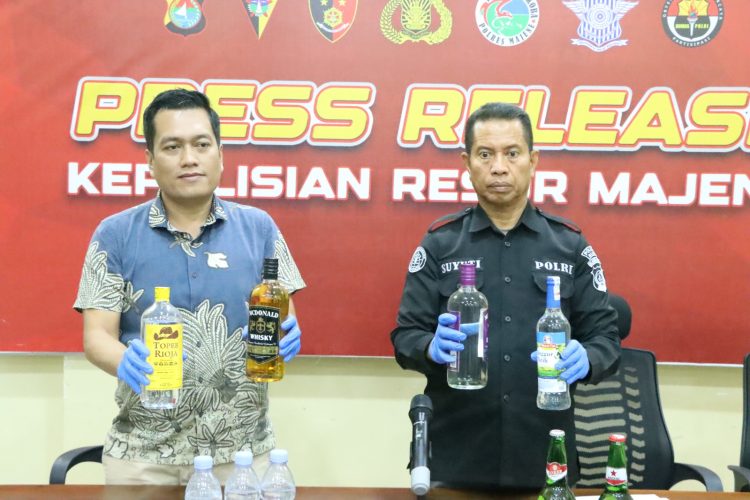Press Release Operasi Pekat Marano 2026: Polres Majene Ringkus Pelaku Pencurian Ternak dan Sita Ratusan Botol Miras