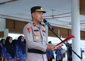 Wakapolres Majene Pimpin Upacara Hari Kesadaran Nasional, Teguhkan Disiplin dan Integritas Aparatur