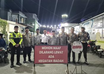 Ciptakan Tarawih Aman dan Khusyuk, Polres Majene Siagakan Personel di Masjid-Masjid