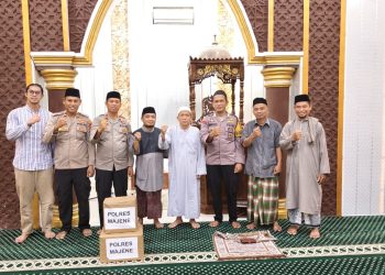 Safari Ramadhan, Kasi Humas Polres Majene Ajak Warga Jaga Kamtibmas dan Tingkatkan Ibadah