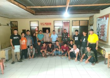 Bhabinkamtibmas Polsek Pamboang Mediasi Perkelahian Antar Remaja Desa Bonde