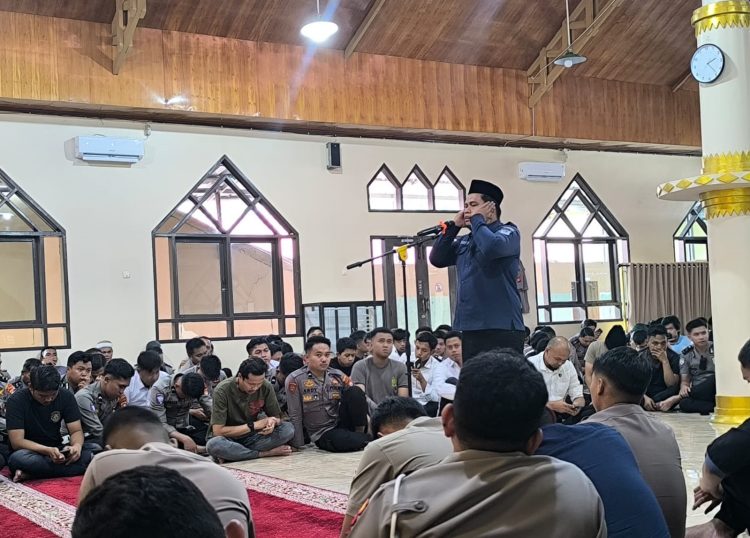 Semarak Ramadhan, Polres Majene Gelar Lomba Adzan Antar Satker di Masjid Nurul Ikhlas