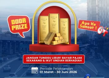 Bayar Pajak Bisa Bawa Pulang Emas! Warga Sulbar Diajak Serbu Samsat