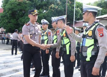 Pererat Silaturahmi Pasca Idul Fitri, Kapolres Majene Gelar Halalbihalal Bersama Personel