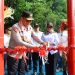 Kapolda Sulsel Resmikan Jembatan Gantung di Barru