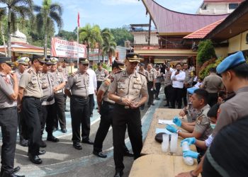 Senpi dan Urine Polisi Tana Toraja Diperiksa Serentak, Ini Hasilnya!