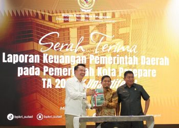 Pemkot Parepare Sampaikan LKPD 2025 ke BPK, Harap Raih Opini Terbaik dari BPK