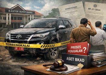 Setahun Usai Jabatan Berakhir, Mobil Dinas Eks Wabup Barru Belum Dikembalikan, Statusnya Simpang Siur
