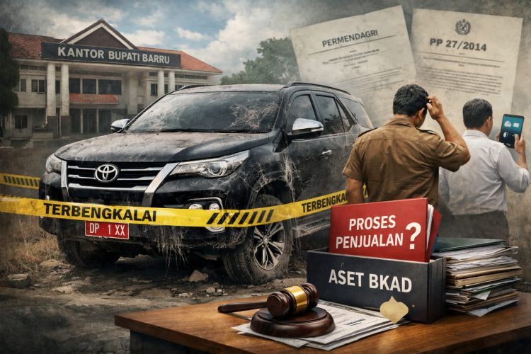 Setahun Usai Jabatan Berakhir, Mobil Dinas Eks Wabup Barru Belum Dikembalikan, Statusnya Simpang Siur