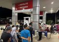 Polres Majene Sigap Redam Keributan Antrean BBM di SPBU Lembang