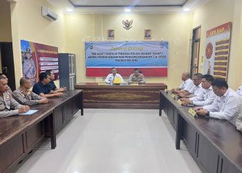 Itwasda Polda Sulbar Gelar Audit kinerja di Polres Majene, Perkuat Transparansi dan Profesionalisme.
