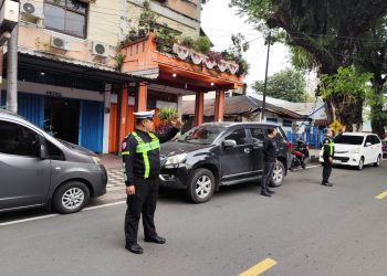 Polres Parepare Kerahkan Personel, Berikan Pengamanan Ibadah Jumat Agung