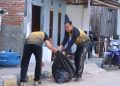 Wakapolres Majene Pimpin Aksi Jalan Pagi Sambil Pungut Sampah, Wujud Nyata Peduli Lingkungan