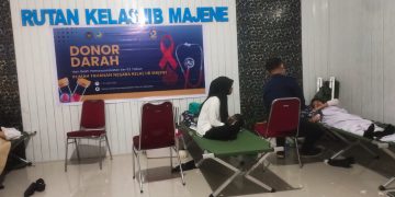 Kolaborasi di Balik Jeruji: Donor Darah di Rutan Majene Tuai Apresiasi