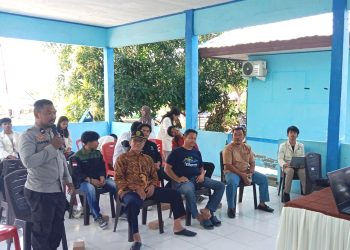 Seminar KKN Unika Mamuju, Bhabinkamtibmas Polsek Banggae Ajak Mahasiswa Perangi Narkoba dan Pergaulan Bebas