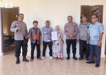 Sengketa Tanah Nyaris Memanas, Polsek Pamboang Turun Tangan: Mediasi Berujung Damai di Kantor Kecamatan