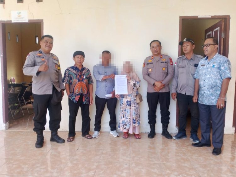 Sengketa Tanah Nyaris Memanas, Polsek Pamboang Turun Tangan: Mediasi Berujung Damai di Kantor Kecamatan