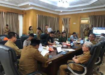 DLHK Sulbar Gelar Rakor Pemeriksaan Dokumen Pengelolaan Lingkungan Hidup untuk TPA Malabo di Mamasa