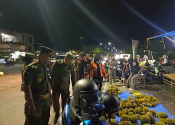 Satpol PP Sulbar Tertibkan Pedagang dan Parkir Liar di Arteri–Pantai Manakarra