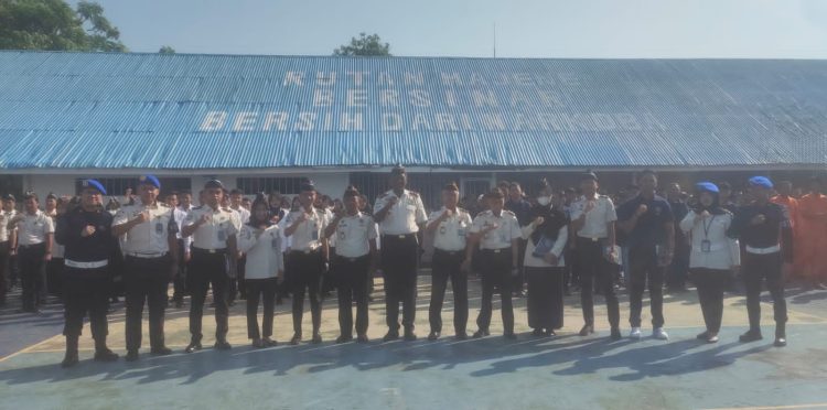 Rutan Majene Deklarasi ‘Perang’ Lawan HP Ilegal, Pungli, dan Narkoba!