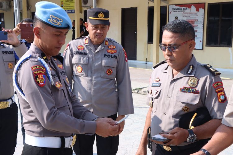 Gaktiblin di Polres Majene, Propam Polda Sulbar Perketat Disiplin Anggota