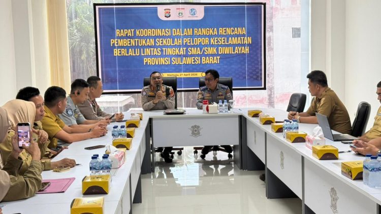 Polisi Gandeng Pemprov, Program “Sekolah Pelopor Keselamatan” Segera Diterapkan untuk Pelajar Sulbar