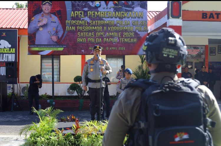 Misi Berat Ops Amole 2026 Dimulai, Kapolda Sulsel Ingatkan Profesionalisme Tanpa Kompromi