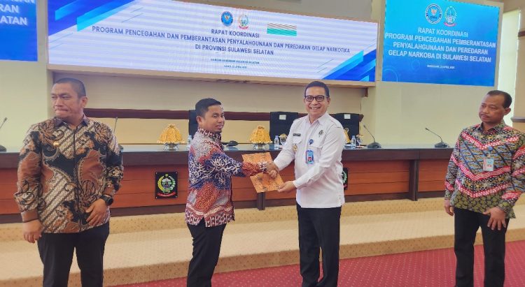 Hadiri Rakor P4GN, Tasming Hamid Tegaskan Keseriusan Parepare Lawan Peredaran Narkotika