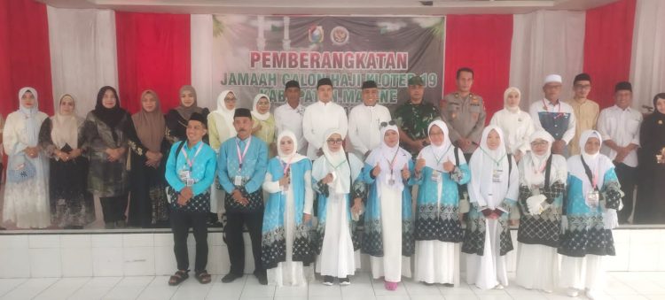 Pemerintah Kabupaten Majene Lepas 9 Jemaah Haji Kloter 19 Tahun 2026