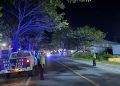 Patroli Blue Light Satlantas Polres Majene Antisipasi Balap Liar dan Pelanggaran Lalu Lintas Dimalam Hari