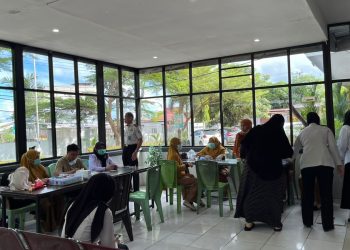 Lapas Parepare Bersama Puskesmas Lompoe Berikan Layanan Cek Kesehatan Gratis