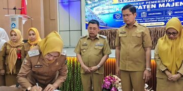Majene Percepat Digitalisasi Keuangan Daerah, Pemkab Teken Kerja Sama KKI dengan Bank Sulselbar