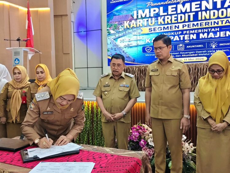 Majene Percepat Digitalisasi Keuangan Daerah, Pemkab Teken Kerja Sama KKI dengan Bank Sulselbar
