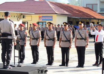 Kapolres Majene Pimpin Sertijab Sejumlah Pejabat Utamanya, Beberapa Jabatan Strategis Berganti