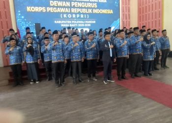 NURSAID MUSTAFA RESMI PIMPIN KORPRI KABUPATEN POLMAN PERIODE 2025-2030, DORONG ASN BERKERJA PROFESIONAL DAN BERINTEGRITAS