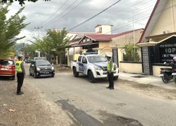 Polres Majene Perketat Pengamanan Ibadah Minggu, Umat Kristiani Beribadah Aman dan Khusyuk