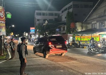 Patroli Malam Samapta Polres Majene Sisir Jalan Kota, Premanisme dan Kejahatan Jalanan Jadi Sasaran