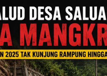 Talud Desa Saluahok Diduga Mangkrak, Kepala Desa Bungkam dan Balas Emoji Tertawa Saat Dikonfirmasi