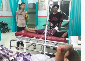 Respons Cepat Polsubsektor Tubo Sendana Tangani Kecelakaan di Jalur Trans Sulawesi Desa Onang