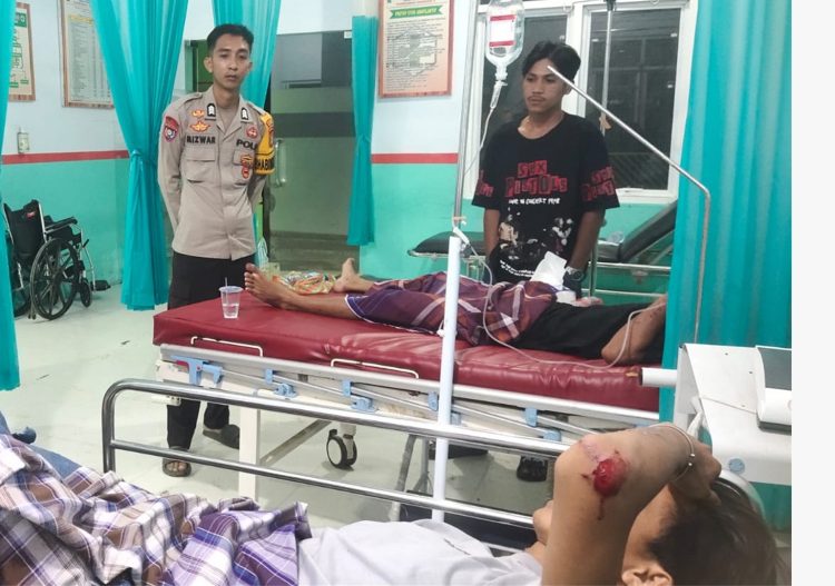 Respons Cepat Polsubsektor Tubo Sendana Tangani Kecelakaan di Jalur Trans Sulawesi Desa Onang