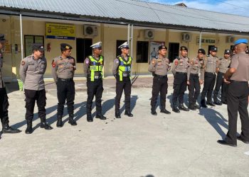 Propam Polres Majene Gelar Gaktiblin, Tegaskan Profesionalisme dan Larangan Judi Online bagi Personel