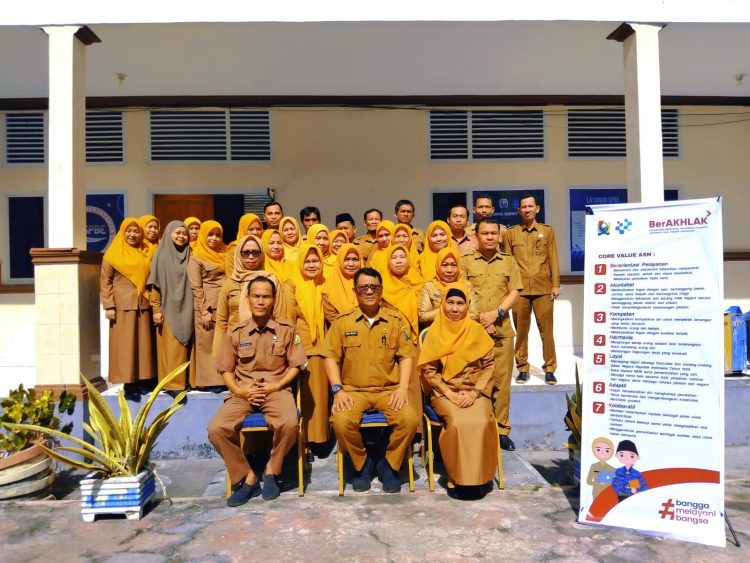 Diskominfo Majene Resmi Luncurkan Core Values ASN BerAKHLAK