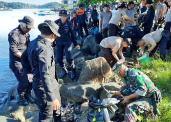 Sinergitas TNI-Polri dan Pemkot Warnai Karya Bakti Kodim 1405/Parepare
