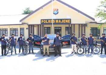Polres Majene Launching Tim URC, Perkuat Respons Cepat Tangani Kejahatan Jalanan
