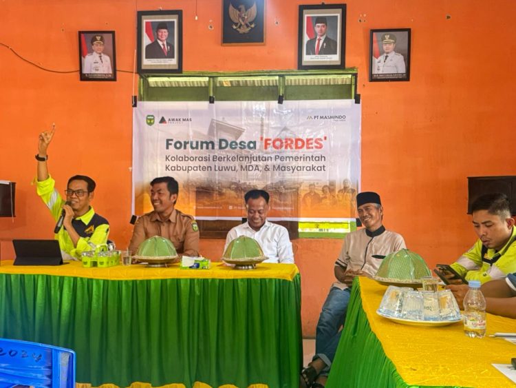 Kepala Desa Lingkar Tambang Masmindo Optimistis Fordes Jadi Jembatan Aspirasi Masyarakat