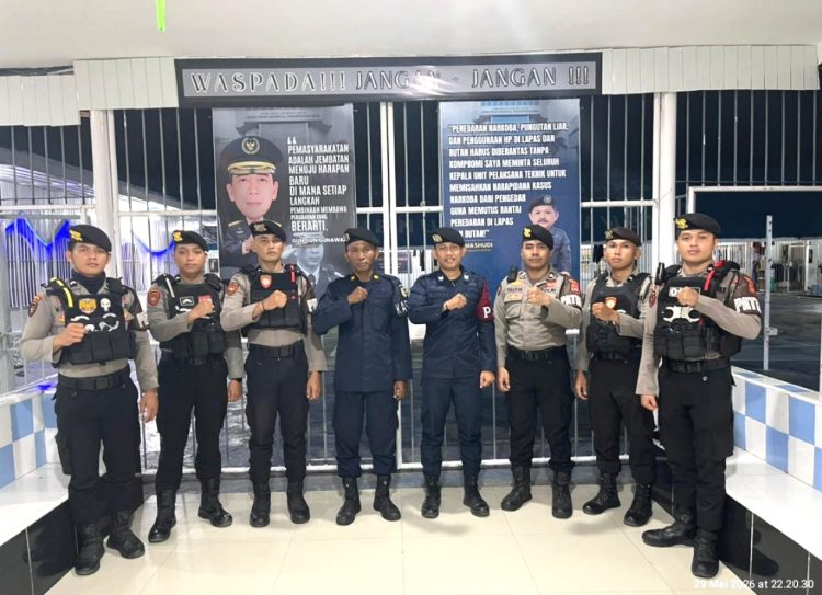 Satuan Samapta Polres Majene Intensifkan Patroli ke Rutan, Perkuat Sinergi Pengamanan dan Antisipasi Gangguan Kamtibmas