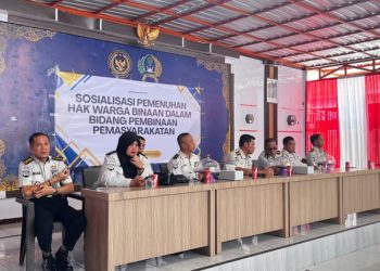 Bidang Pembimbingan Kemasyarakatan Kanwil Ditjenpas Sulsel Gelar Sosialisasi Pemenuhan Hak WBP di Lapas Parepare