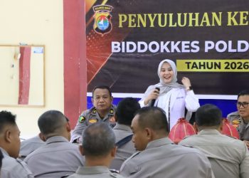 Peduli Kesehatan Personel, Bid Dokkes Polda Sulbar Gelar Penyuluhan Jantung dan Hipertensi di Polres Majene