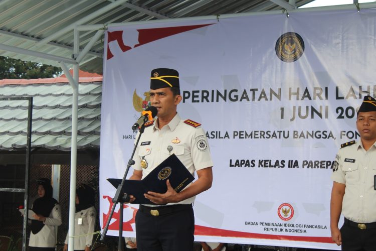 Lapas Parepare Gelar Upacara Hari Lahir Pancasila 2026 dengan Khidmat