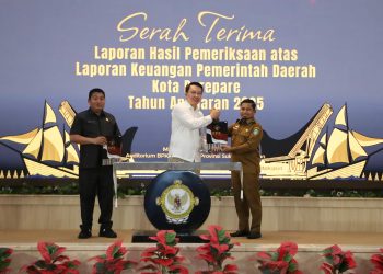 Terima Opini WTP dari BPK, Pemkot Parepare Tegaskan Komitmen Transparansi Anggaran